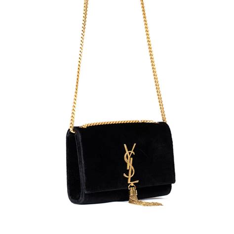 ysl velvet bag kate